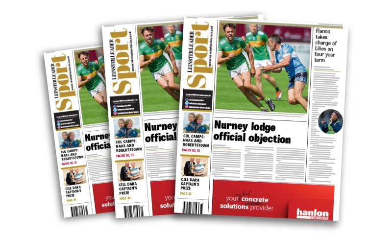 In this week's Leinster Leader Sport