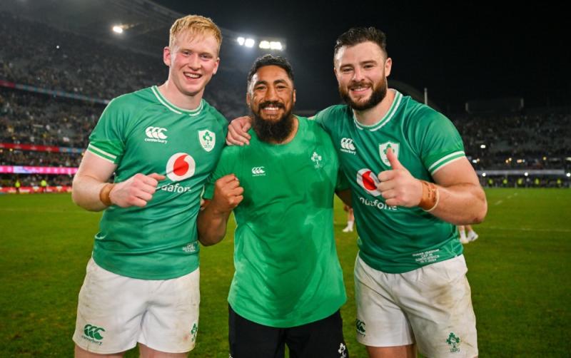 Naas' Jamie Osborne on his debut try against South Africa and dream Ireland start