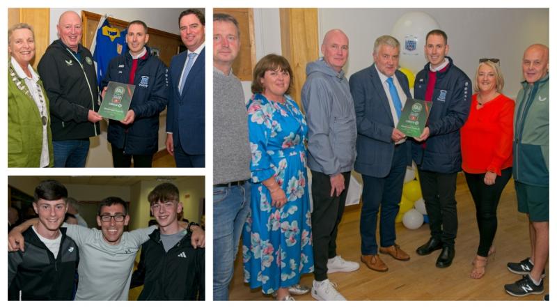 GALLERY: Newbridge Town FC receives prestigious FAI award