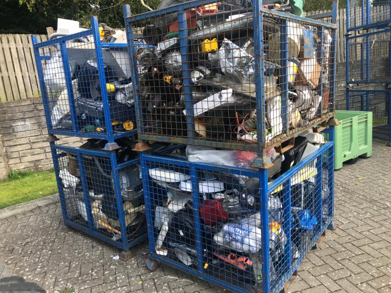 Eight tonnes of goods gathered at recycling event