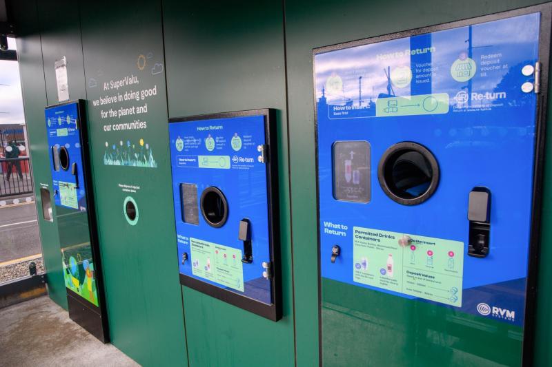 Over 5 million containers returned to Kildare SuperValu and Centra stores in Deposit Return Scheme so far