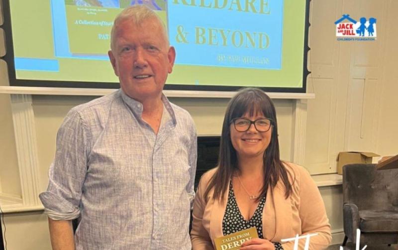 Launch  of “Tales From Derry, Kildare, and Beyond” by Pat Mullan in Naas library
