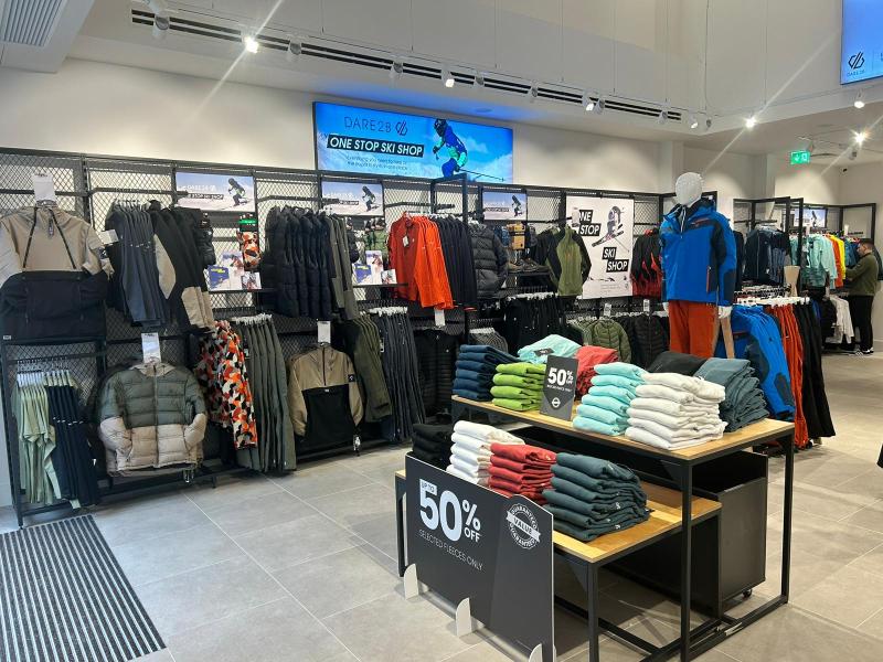 Sports and skiwear specialist Dare 2b has opened its first ever dedicated ski pop-up boutique in Kildare Village
