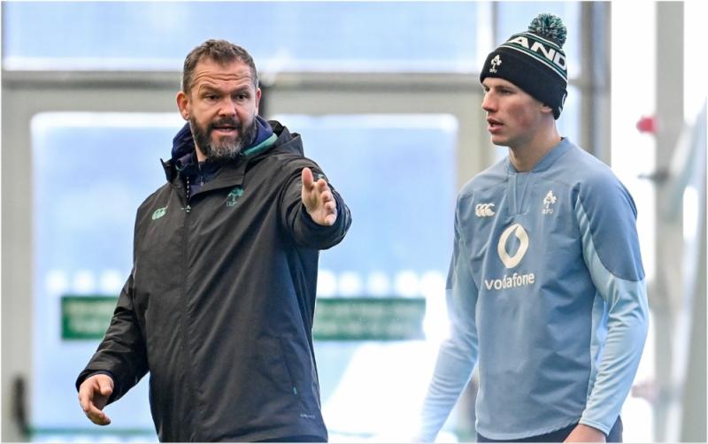Kildare's Sam Prendergast named to start v Australia this weekend