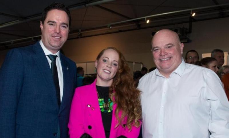 New TDs Martin Heydon, Shónagh Ni Raghallaigh and Mark Wall 