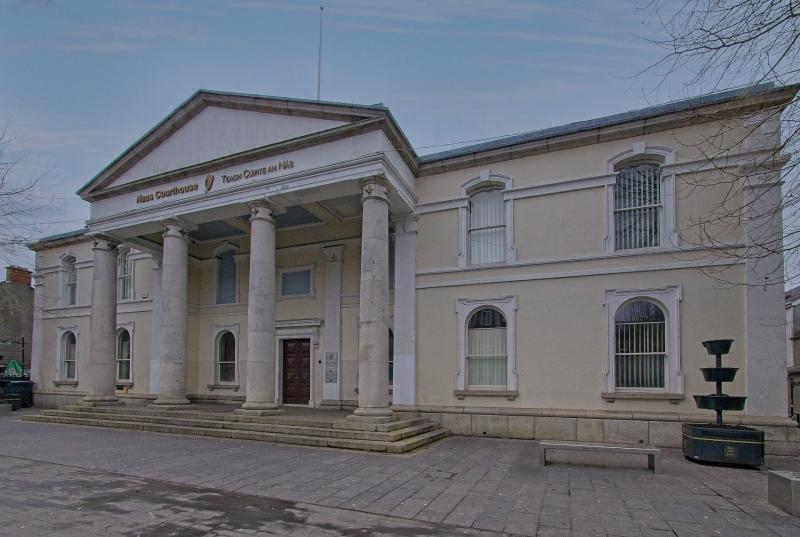 Woman's ex 'drove down road banging his head off steering wheel', Kildare court hears