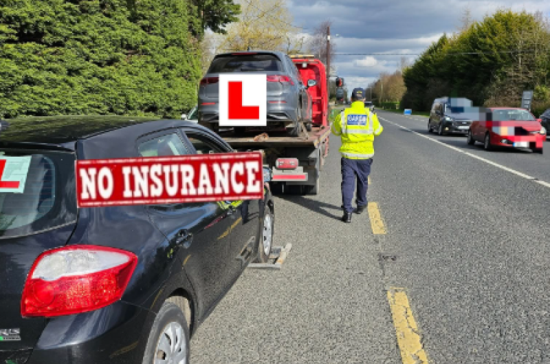'Dangerous and defective' - Multiple vehicles seized on Kildare road