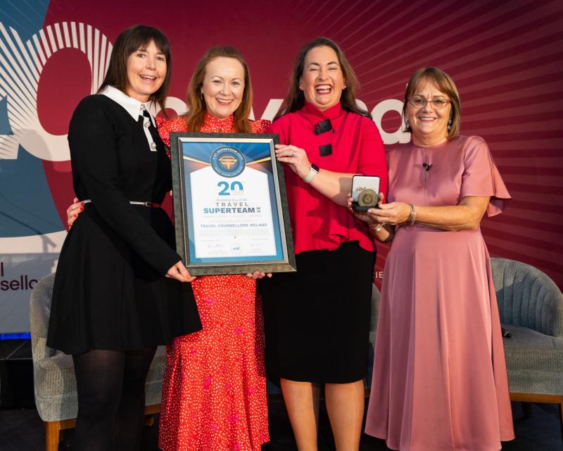 Kildare travel counsellors part of award-winning team
