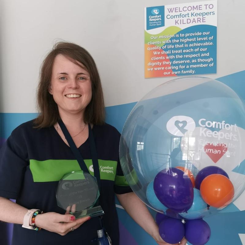 Kildare-based carer named regional winner of national award