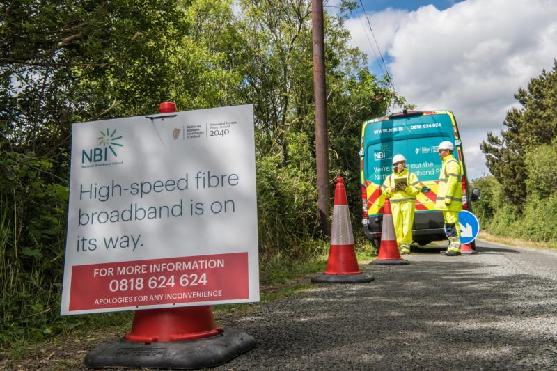 5,000 Kildare premises connected to high-speed broadband through National Broadband Plan