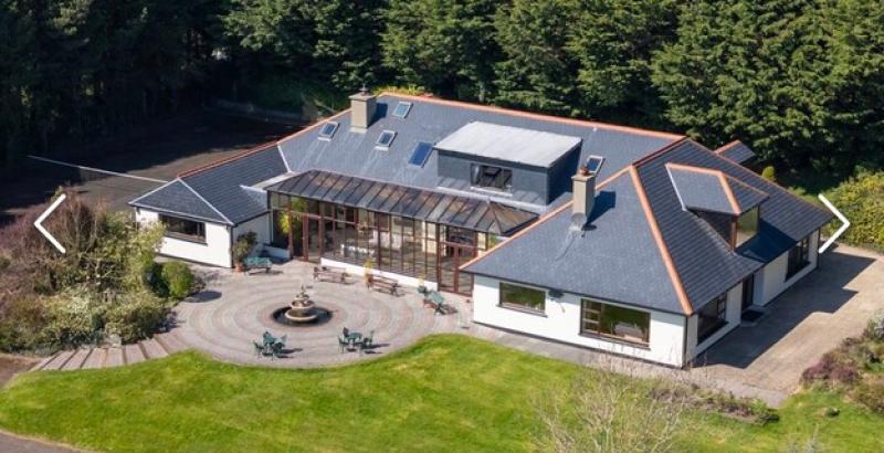 PICTURES: This gorgeous €1.2M home in Kildare has its own tennis court and mountain views