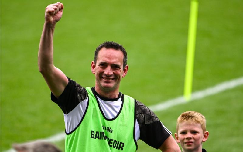 Kildare manager chats about McDonagh magic but smile says it all