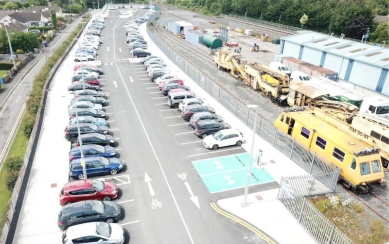 Major upgrades to Kildare Station car park now completed