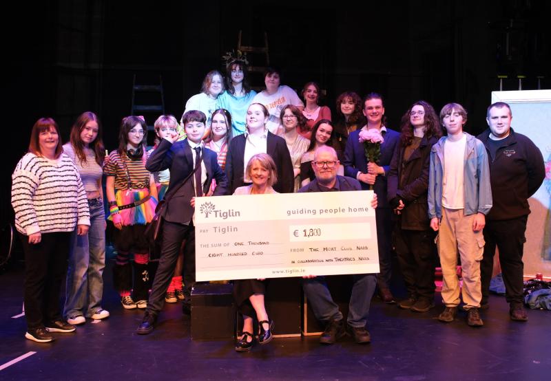 Play was staged in Kildare theatre to raise funds for charity