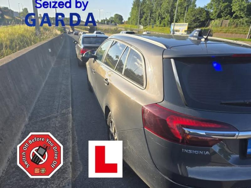 Kildare learner driver stopped for multiple driving offences