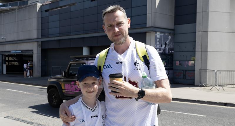 GALLERY: Kildare fans at Tailteann Cup final in Croke Park