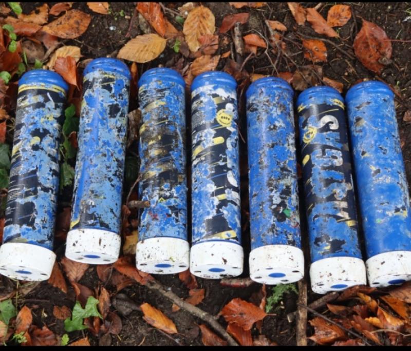 There is no safe way to dispose of 'laughing gas' canisters in Kildare