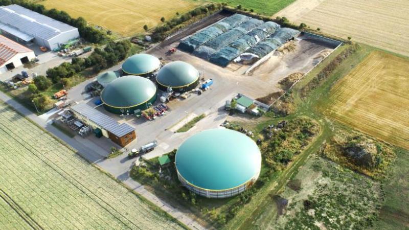 €19m  biogas plant being build in Kildare 