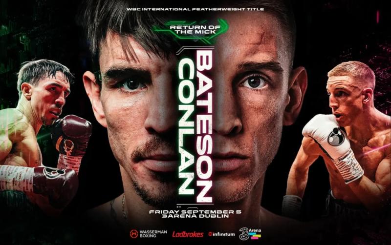 Ireland's Michael Conlan v Bateson: TV channel, ringwalk time, fight card, odds and more