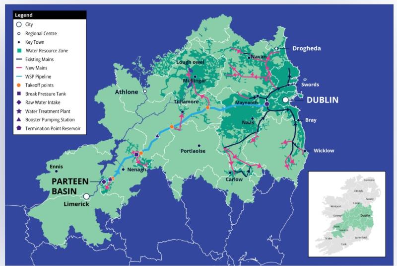 Kildare landowners set to receive average €100k payments for water pipeline 