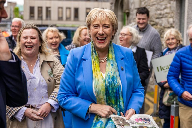 GALLERY: Presidential candidate Heather Humphreys visits McAuley Place, Naas, Kildare