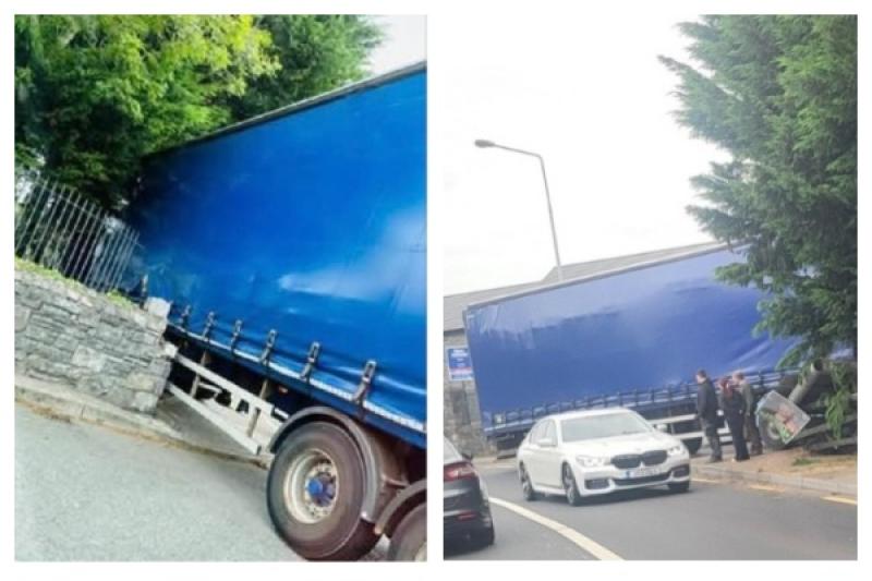Kildare Gardaí are at the scene of the accident in Clane 