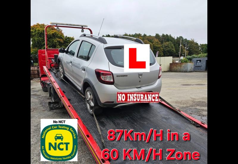 Multiple driving offences detected for this Kildare motorist