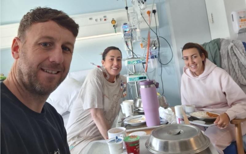 Kildare man takes on first marathon to honour his wife's kidney donation from childhood friend