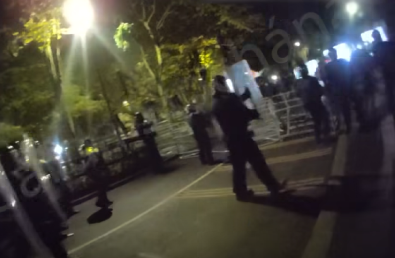 WATCH: Gardaí release shocking body-cam footage of violent protests near Kildare border