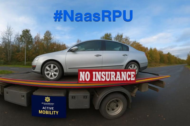 Kildare driver caught with no insurance
