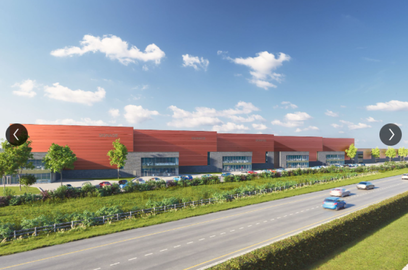 Work begins on massive warehouse beside Kildare motorway 
