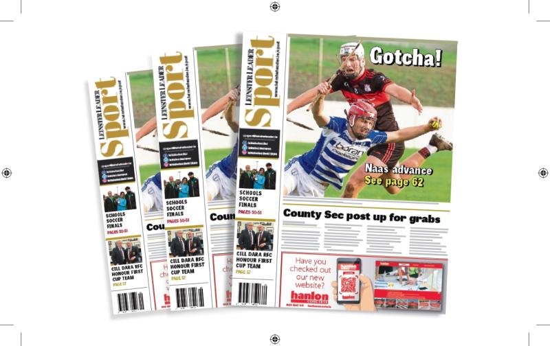 In this week's Leinster Leader Sport