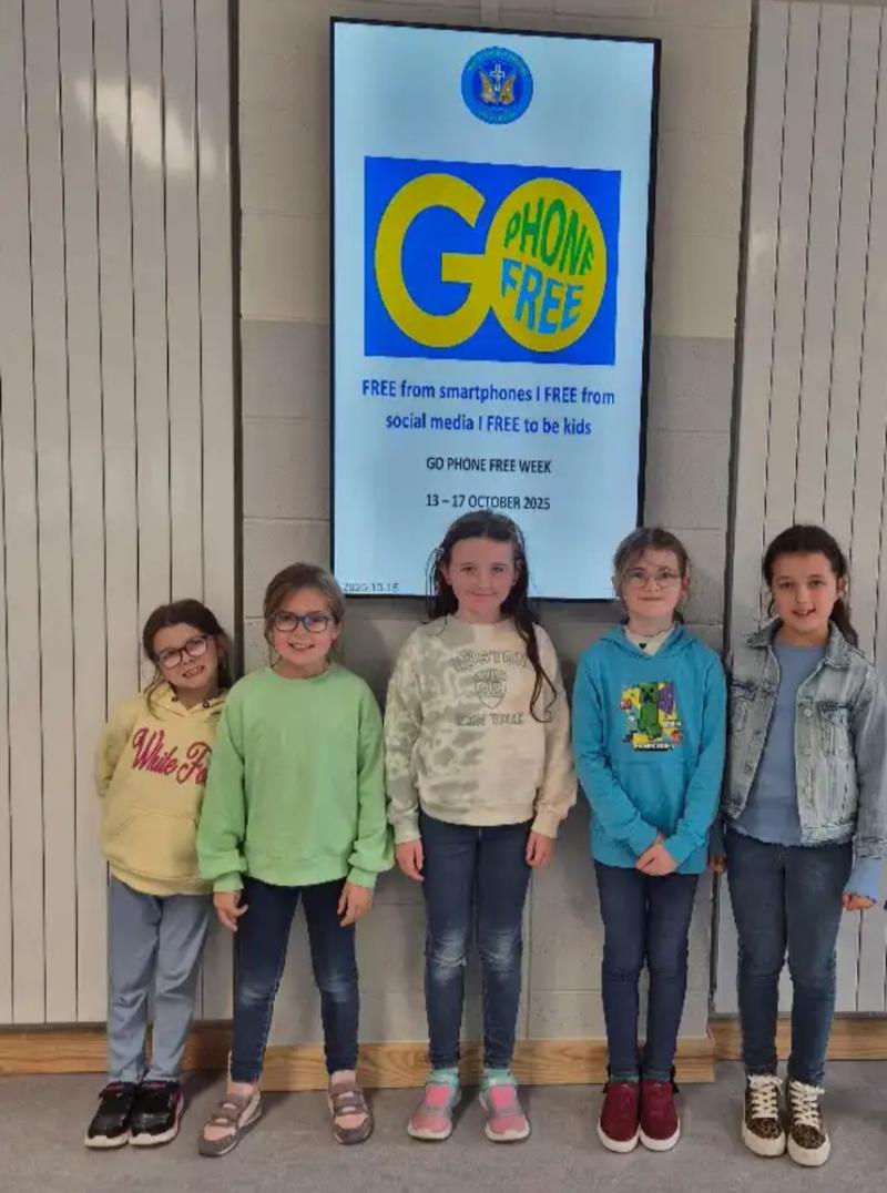 Kildare primary schools collaborate to encourage children off smartphones