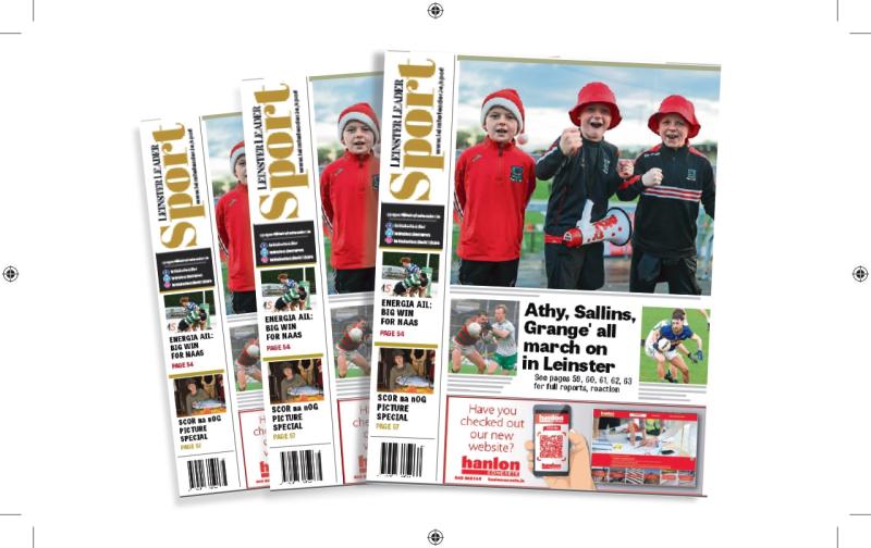 In this week's Leinster Leader Sport