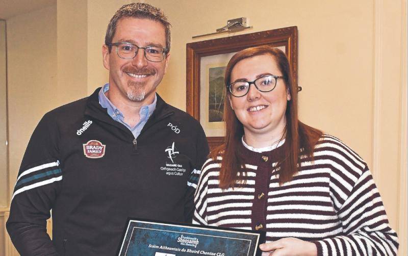 Kildare Co Board's promotion of Irish recognised with national award