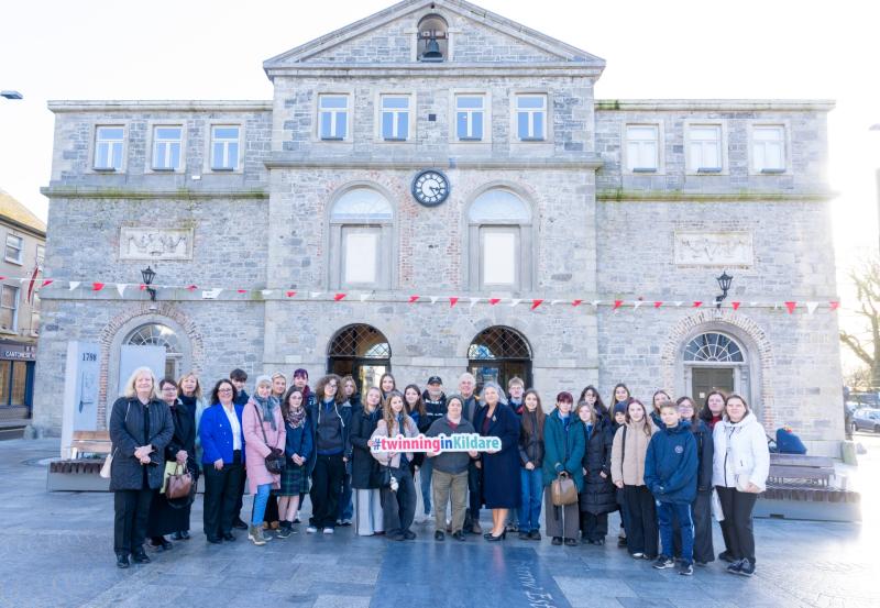 Maynooth Post Primary School welcomes Ukrainian students for cultural exchange