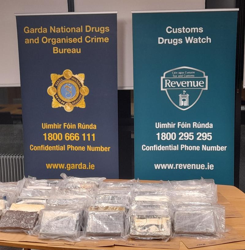BREAKING: Garda&iacute; seize over &euro;4 million of suspected cocaine following searches in Kildare and Wexford