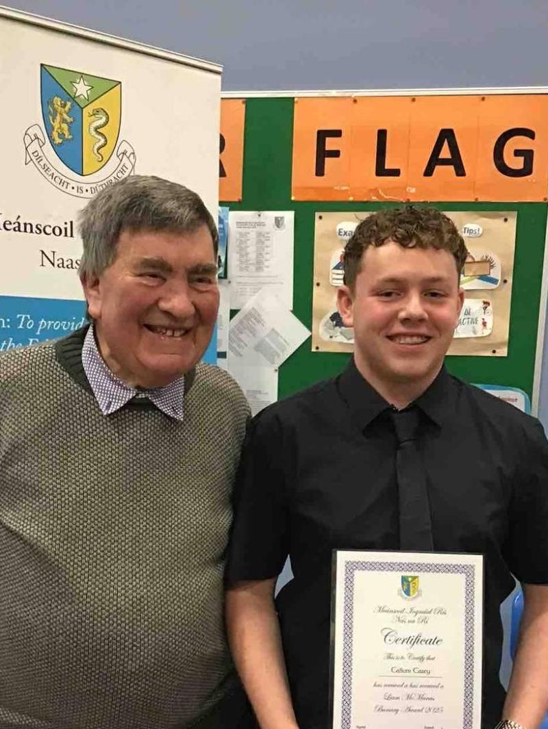 Top students are honoured at one of Kildare's best known schools