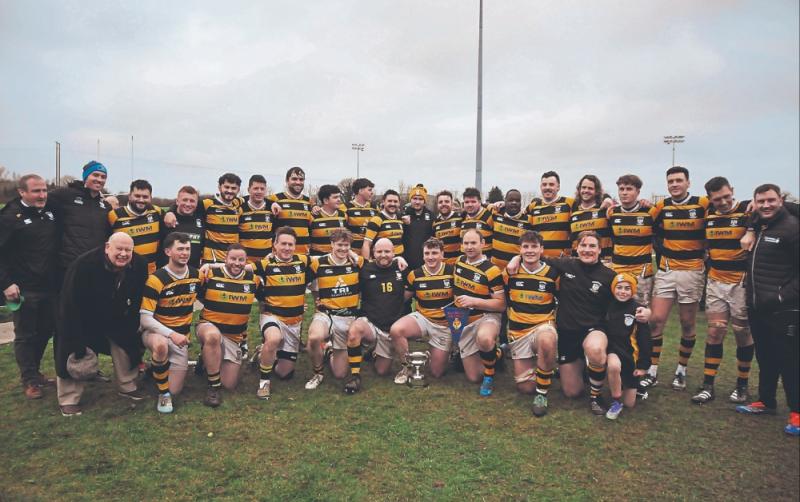 Newbridge RFC bridge 12-year gap and take home Hosie Cup in all Kildare final