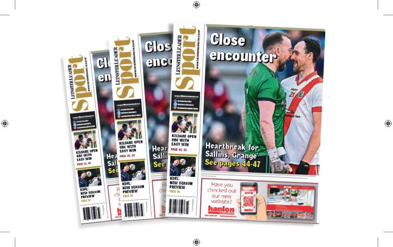In this week's Leinster Leader Sport