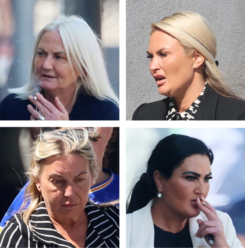 Wailing and crying in court amid tense scenes as three Irish women jailed over attack on granny
