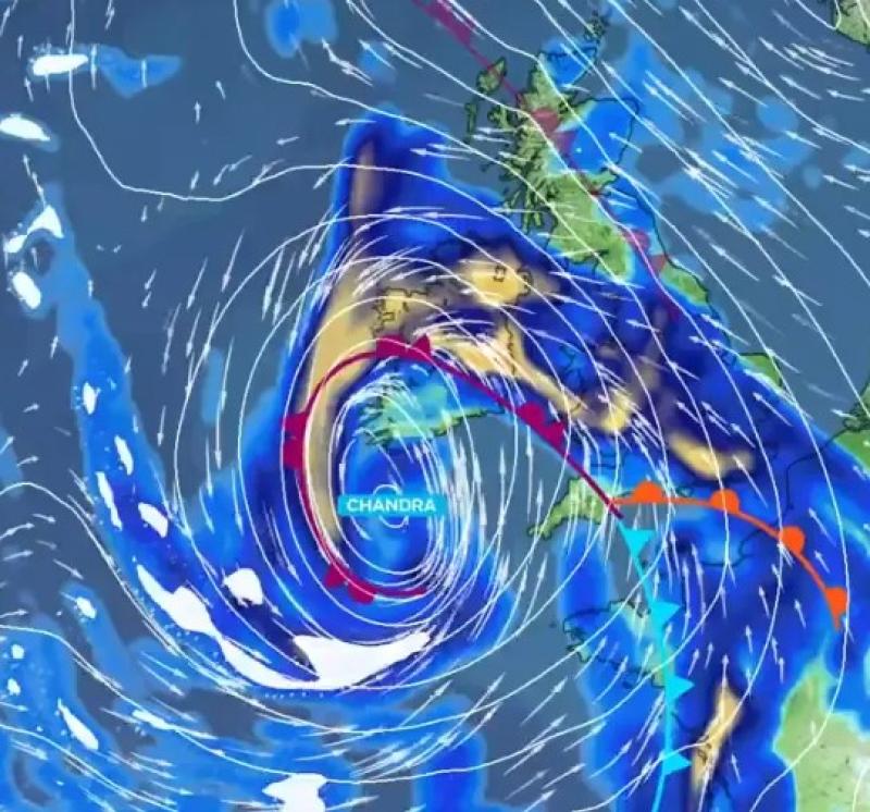 BREAKING: Kildare Co Council on full alert as Storm Chandra to hit Kildare 