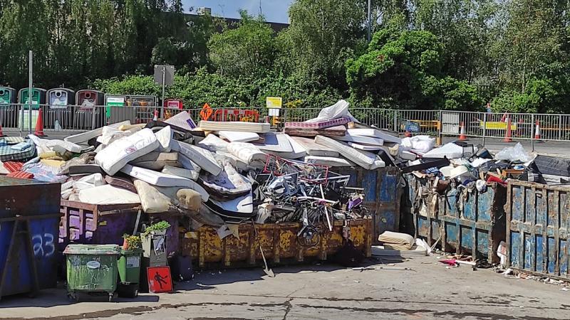 Recycling figures down for glass, aluminium and paper