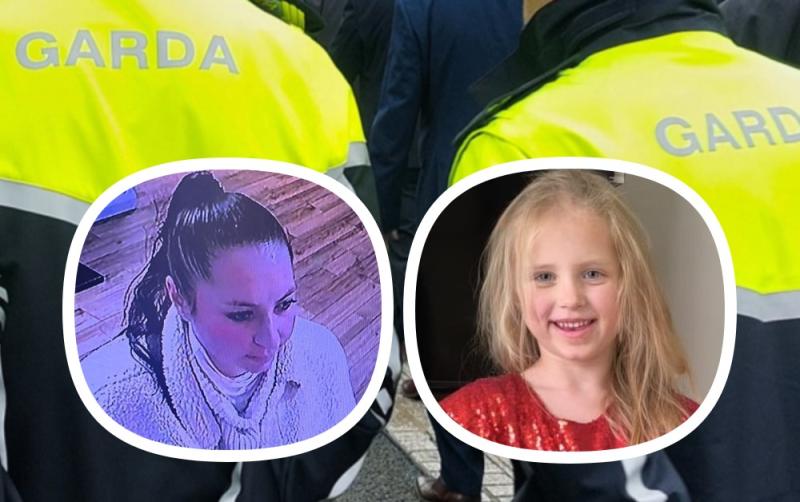Urgent Garda appeal for missing mother and daughter (4) last seen on Thursday amid concern