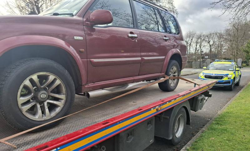 Kildare driver had no insurance, and an expired learner permit (15 years)