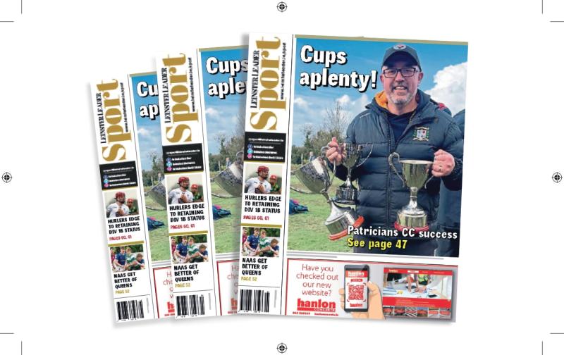 In this week's Leinster Leader Sport