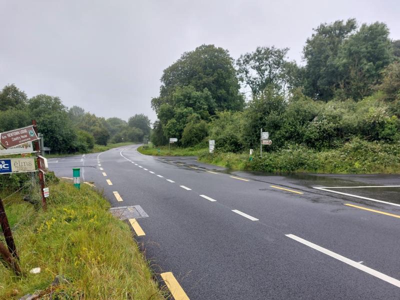 Drivers 'shooting through' junction on a resurfaced Kildare road near famous racecourse