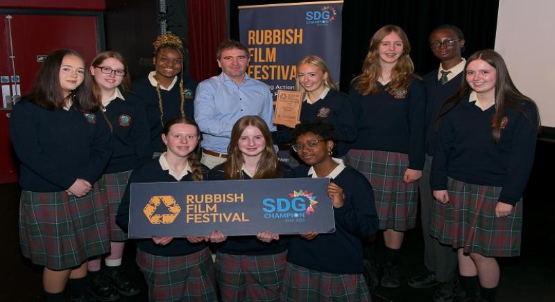 'Truly inspiring': Four Kildare schools win big at Rubbish Film Festival 2026