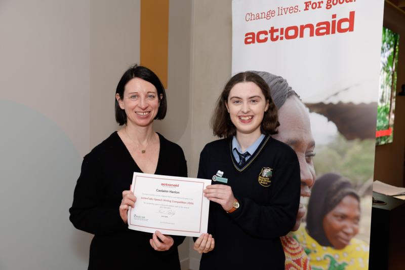 Kildare&nbsp;student runner-up in national speech writing competition&nbsp;