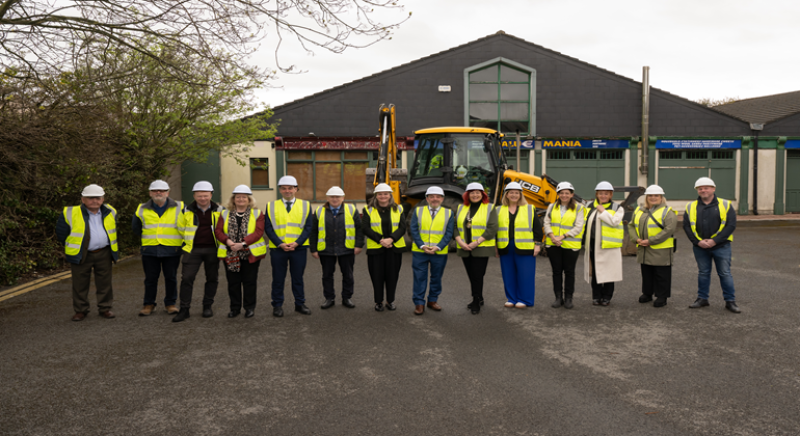 Construction begins on new state-of-the-art public library for Clane community